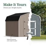 Value Gambrel 6' Barn Shed