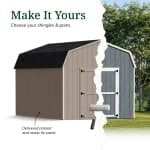Value Gambrel 6' Barn Shed