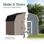 Value Gambrel 6' Barn Shed