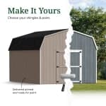 Value Gambrel 6' Barn Shed