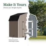 Value Gambrel 6' Barn Shed