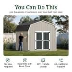 Value Gambrel 6' Barn Shed