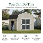 Value Gambrel 6' Barn Shed