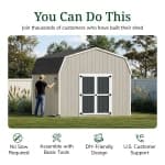 Value Gambrel 6' Barn Shed