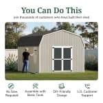 Value Gambrel 6' Barn Shed