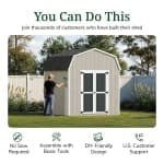 Value Gambrel 6' Barn Shed