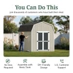 Value Gambrel 6' Barn Shed