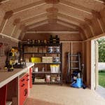 Value Gambrel 6' Barn Shed with Side Entry