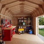 Value Gambrel 6' Barn Shed with Side Entry