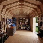 Value Gambrel 6' Barn Shed with Side Entry