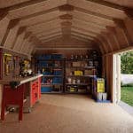 Value Gambrel 6' Barn Shed with Side Entry