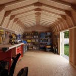 Value Gambrel 6' Barn Shed with Side Entry