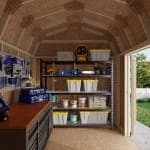 Value Gambrel 6' Barn Shed with Side Entry