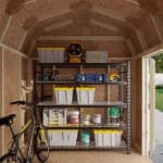 Value Gambrel 6' Barn Shed with Side Entry