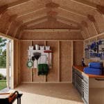 Value Gambrel 6' Barn Shed with Side Entry