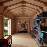 Value Gambrel 6' Barn Shed with Side Entry