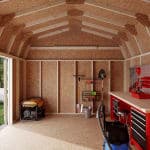 Value Gambrel 6' Barn Shed with Side Entry