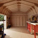 Value Gambrel 6' Barn Shed with Side Entry