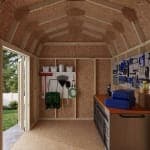 Value Gambrel 6' Barn Shed with Side Entry