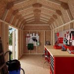 Value Gambrel 6' Barn Shed with Side Entry