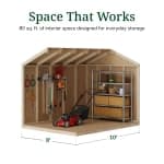 Value Gable Shed with Side Entry