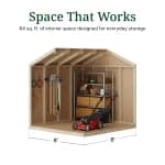 Value Gable Shed with Side Entry