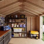 Value Gable Shed with Side Entry