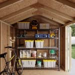 Value Gable Shed with Side Entry