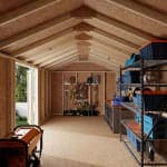 Value Gable Shed with Side Entry