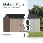 Value Gable Shed with Side Entry