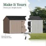Value Gable Shed with Side Entry