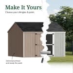 Value Gable Shed with Side Entry