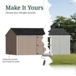 Value Gable Shed with Side Entry