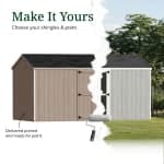 Value Gable Shed with Side Entry