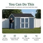 Value Gable Shed with Side Entry