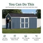 Value Gable Shed with Side Entry