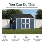 Value Gable Shed with Side Entry