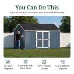 Value Gable Shed with Side Entry