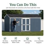 Value Gable Shed with Side Entry