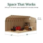 Colonial Woodbury Barn Shed