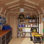 Colonial Woodbury Barn Shed