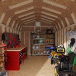 Colonial Woodbury Barn Shed