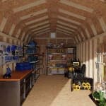 Colonial Woodbury Barn Shed