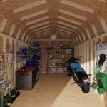 Colonial Woodbury Barn Shed