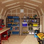 Colonial Woodbury Barn Shed