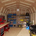 Colonial Woodbury Barn Shed