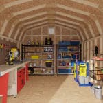 Colonial Woodbury Barn Shed