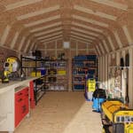 Colonial Woodbury Barn Shed