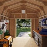 Colonial Woodbury Barn Shed