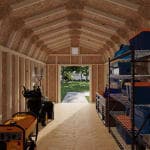 Colonial Woodbury Barn Shed